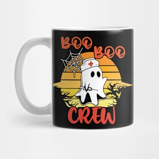 Boo Boo Crew Nurse Shirts Halloween Nurse Shirts for Women Mug